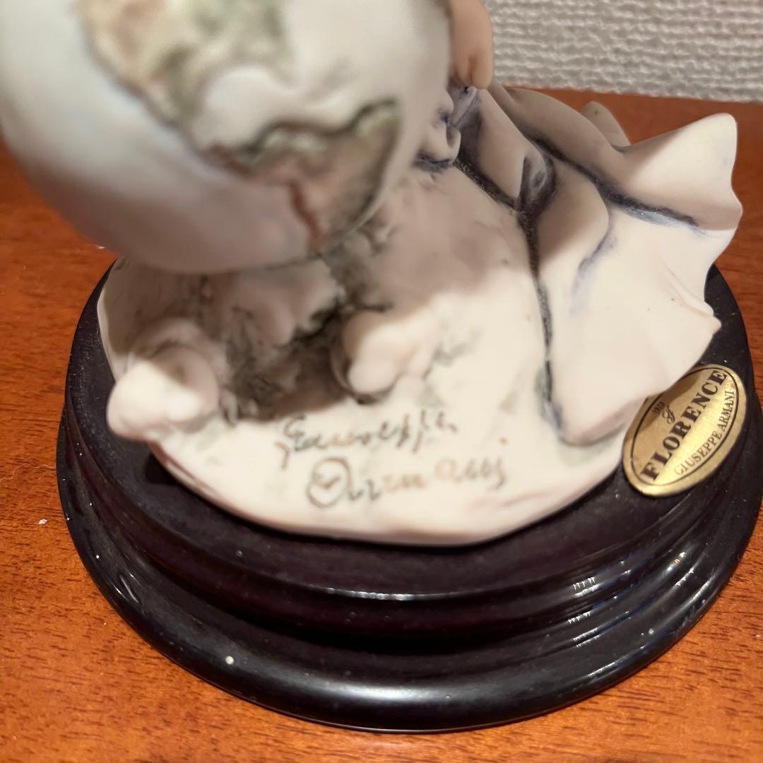 ジョゼッペアルマーニ　宇宙の女神と地球　陶器　人形　置物　オブジェ　ヴィンテージ