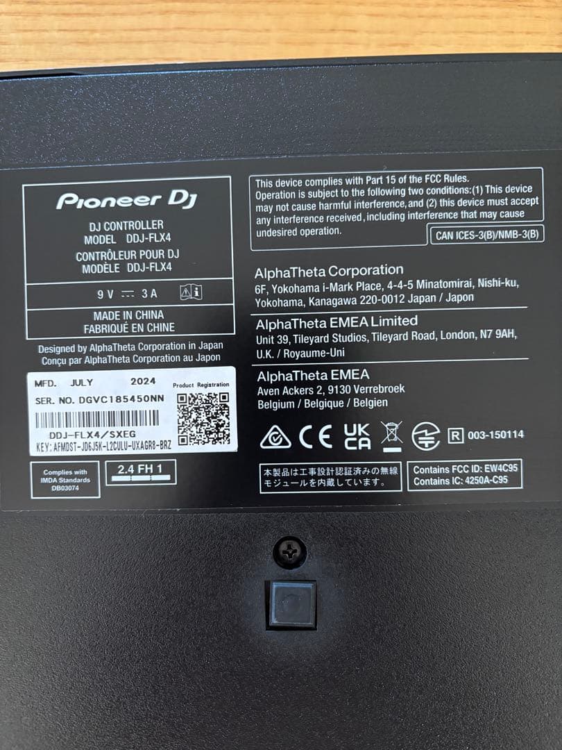 Pioneer DJ DDJ-FLX4 コントローラー　動作確認済み