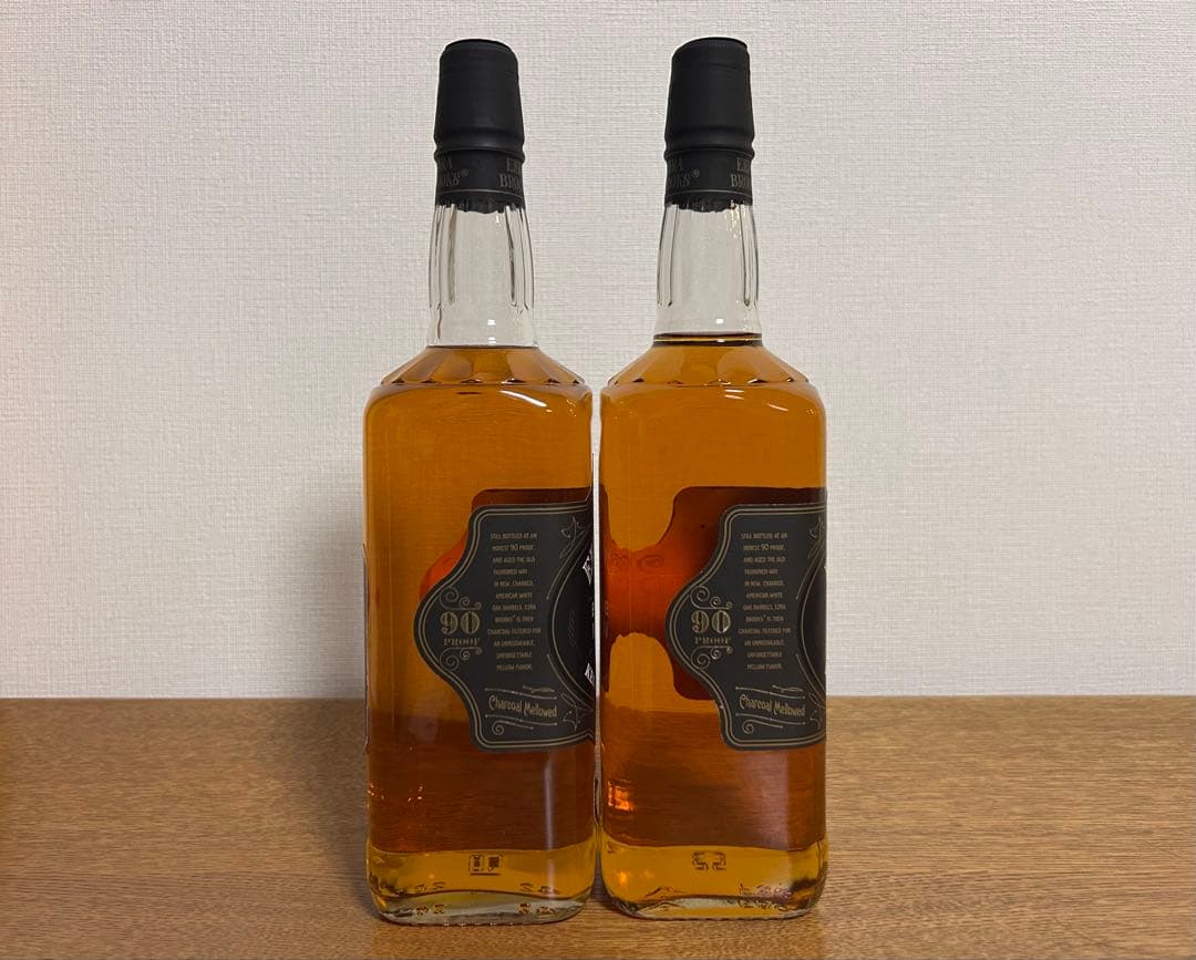 旧ラベル エズラブルックス 90proof 検索 ワイルドターキー ブッカーズ