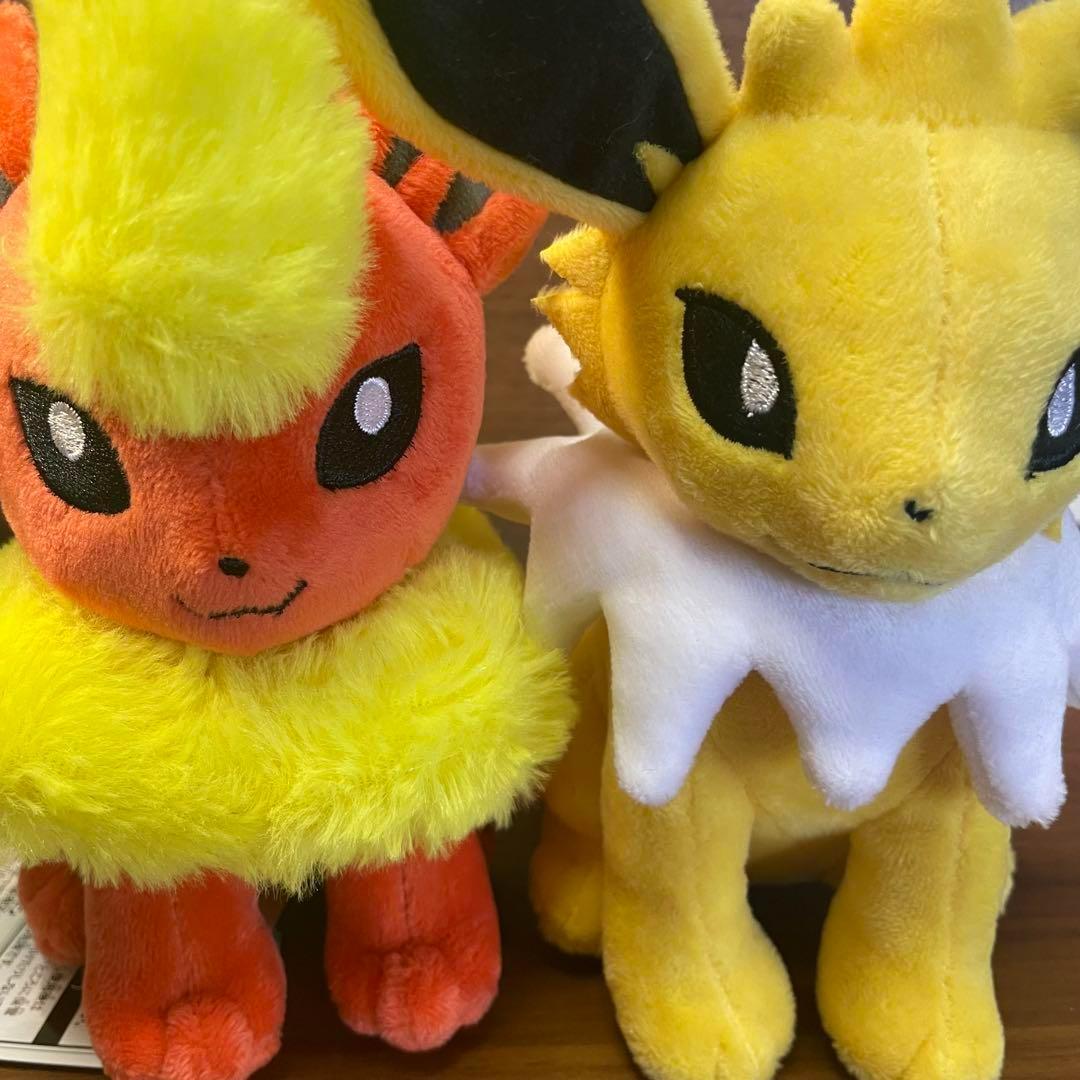 【廃盤タグ付き】シャワーズ他3体セット ポケモンセンター限定