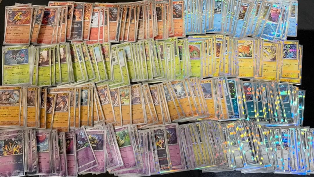 ポケカ　まとめ売り　引退品　完成デッキ×20個 計5000枚以上　サプライあり