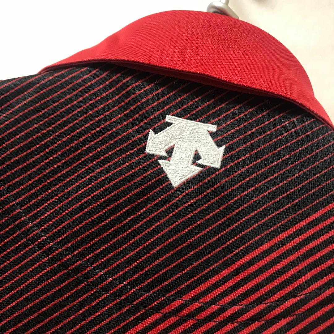 美品✴️SRIXON『松山英樹 コレクション ポロシャツ M』2016年／赤／黒