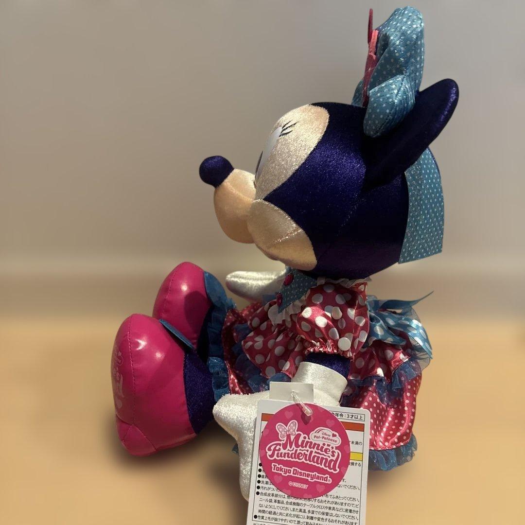 ❣️最終値下げ❣️ ミニー パルパルーザ ぬいぐるみ ポップコーン引換券2枚付き！