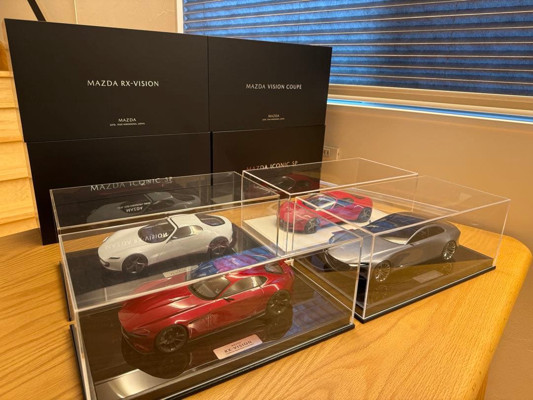 RX-VISION・VISION COUPE・ICONIC SP(2色)4set