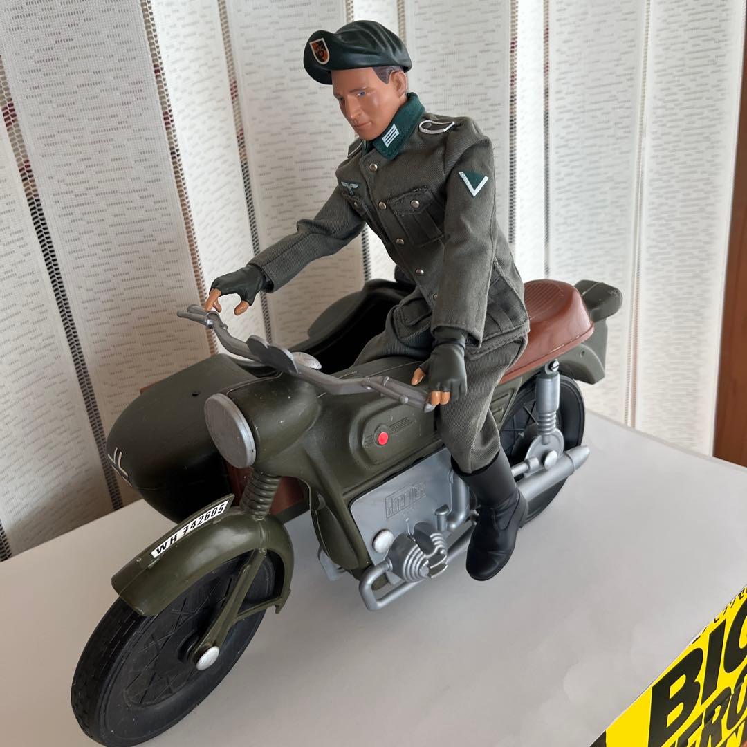 GI.joe (アクションマン) バイクとサイドカー　1970年代　ビンテージ