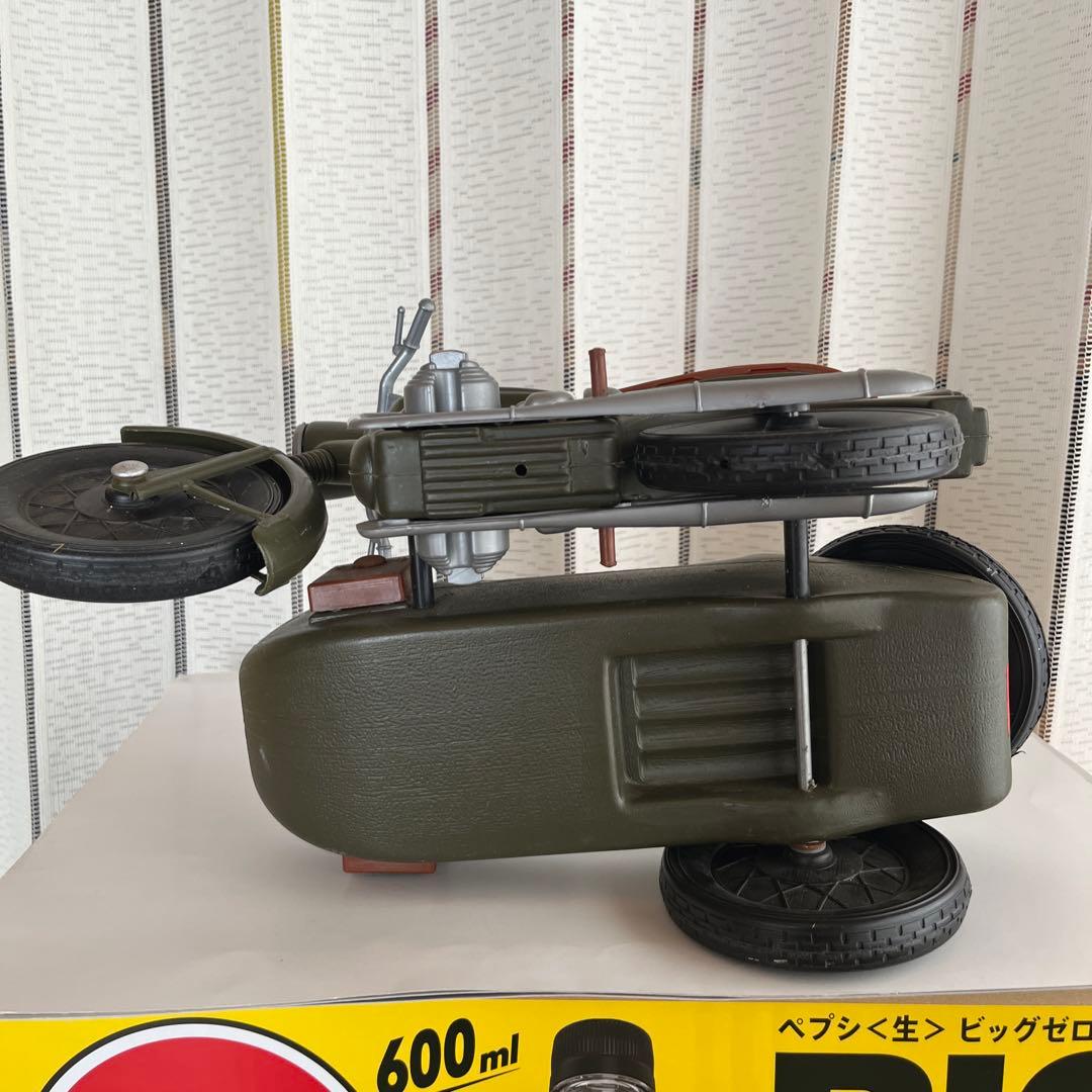 GI.joe (アクションマン) バイクとサイドカー　1970年代　ビンテージ