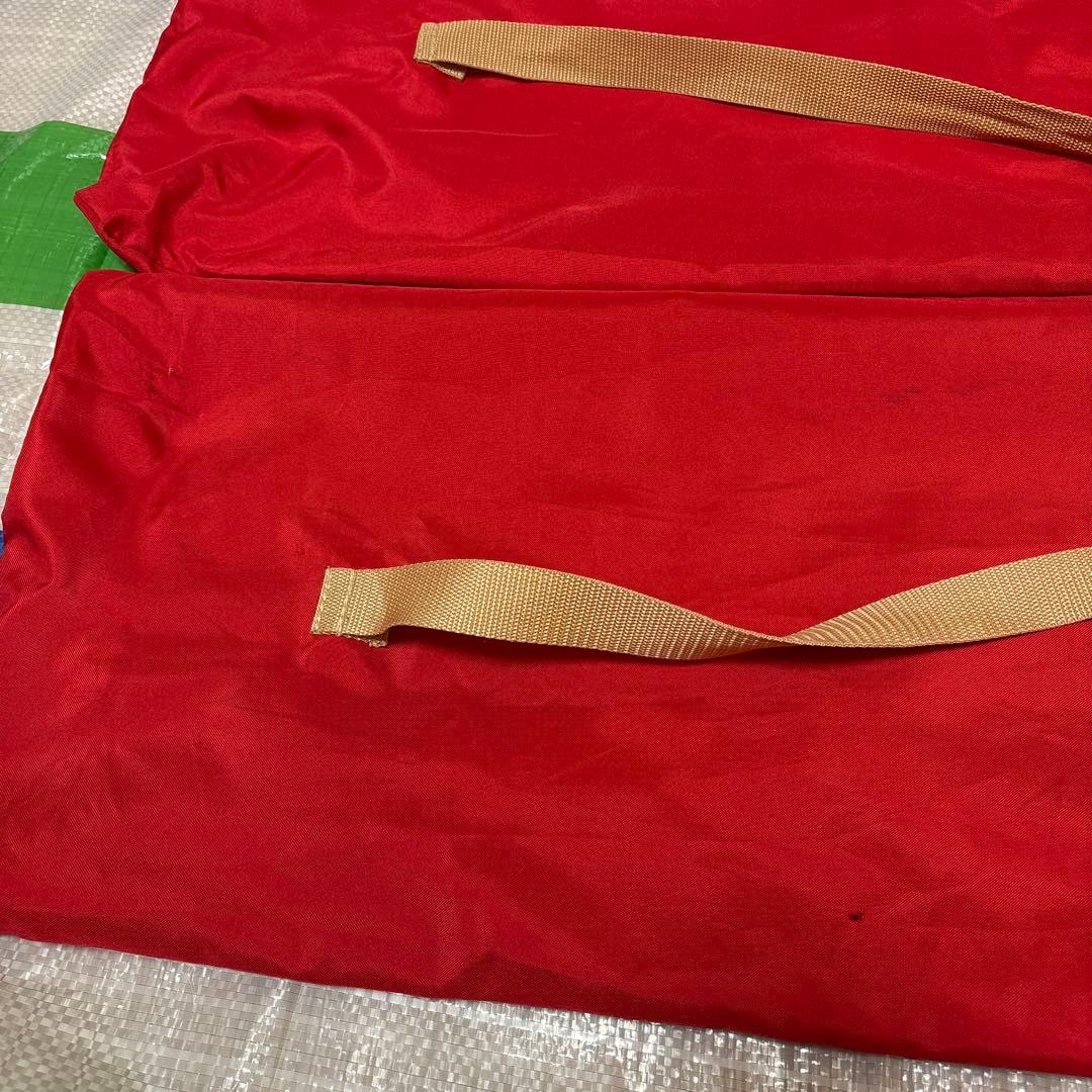 Coleman スリムキャプテンチェア レッド 2脚セット