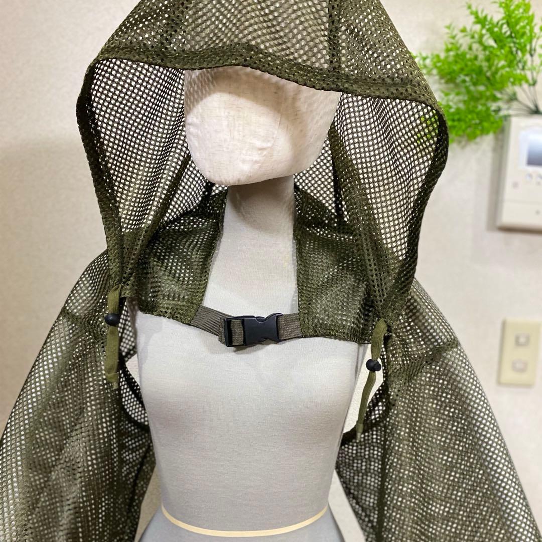 【翌日発送】J3モスグリーン メッシュ 袖あり ハーフギリー