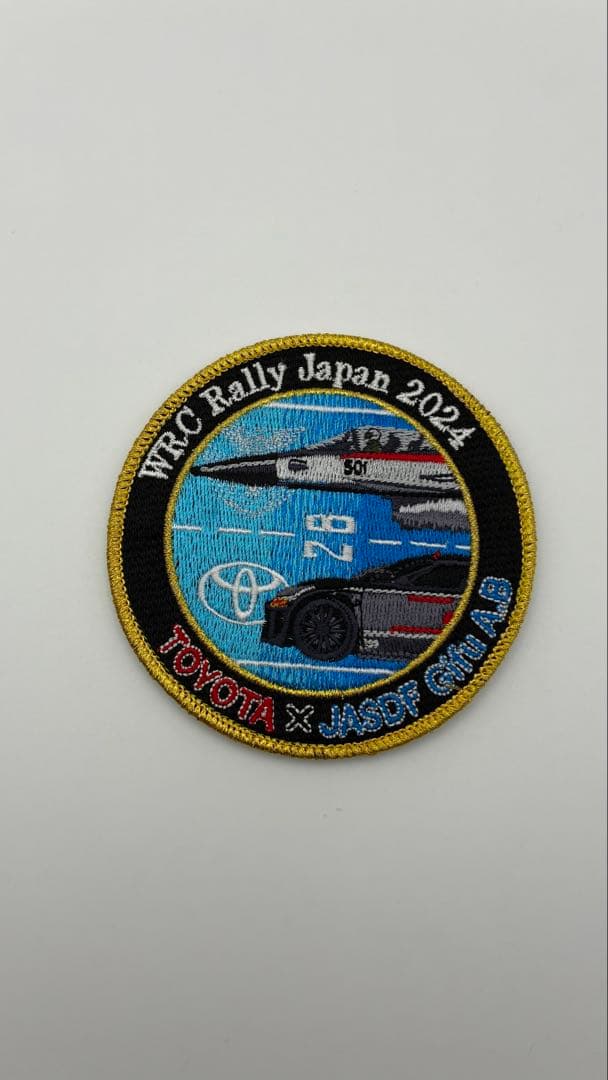 航空自衛隊WRC Rally Japan 2024飛行開発実験団コラボ ワッペン