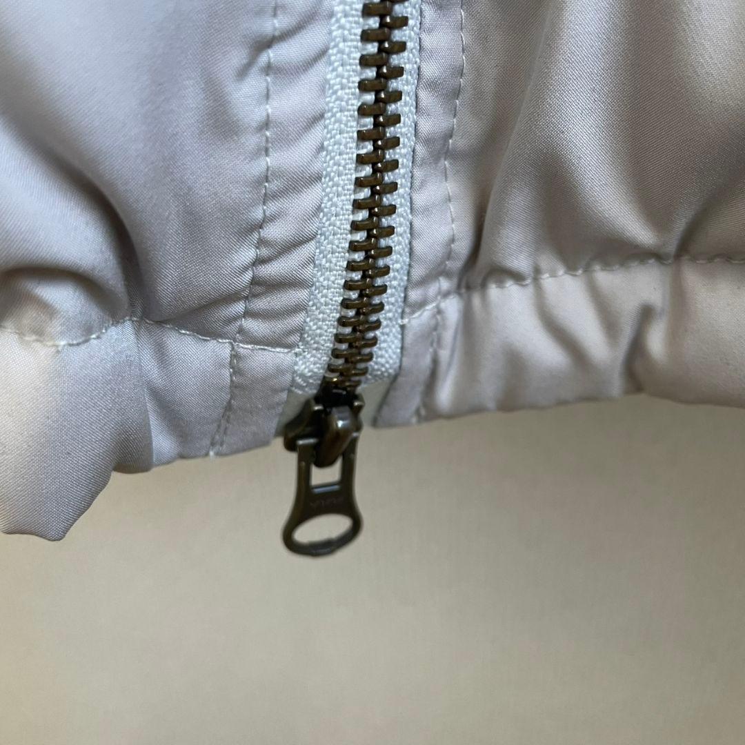 り*う様 ベガルタ仙台 ダウンコート Lサイズ ライトグレー アイボリー