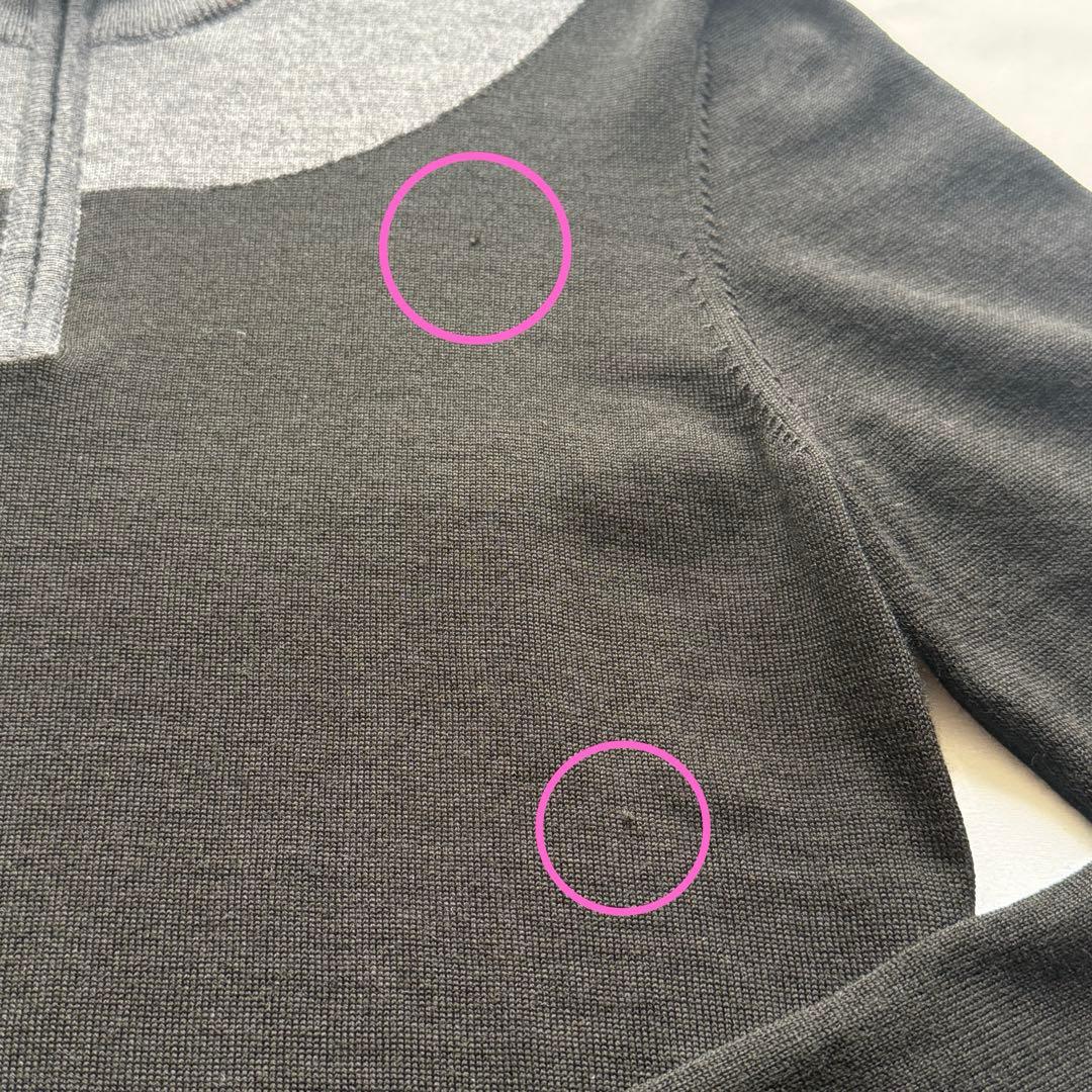 デサント ジップスタンド セーター