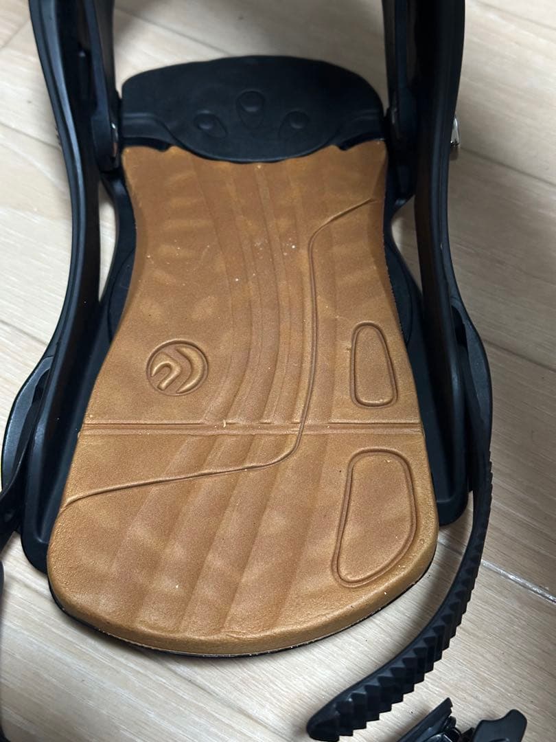FLUX RL スノーボード バインディング Mサイズ ブラック×ブラウン