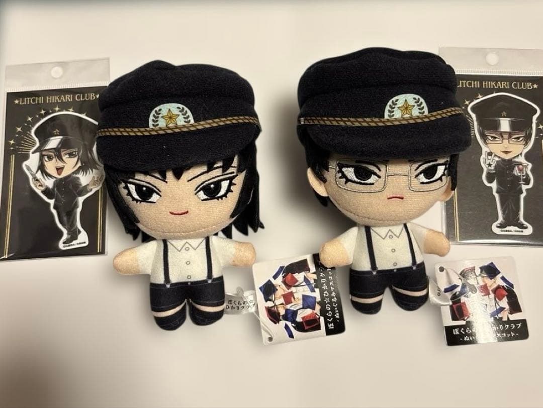 ライチ光クラブ ゼラ ジャイボ ぬいぐるみ ステッカー ひかりクラブ