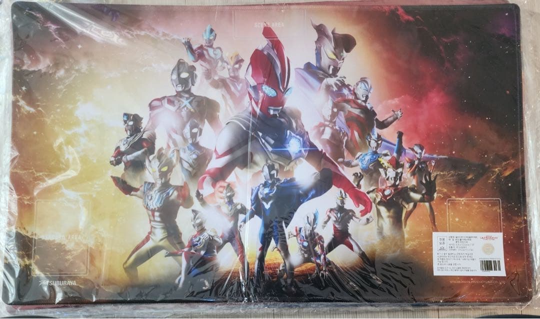 【UCG ウルトラマンカードゲーム韓国限定オフィシャルプレイマット】