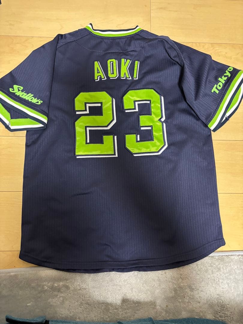 東京ヤクルトスワローズ 青木宣親 ユニフォーム ビジター M