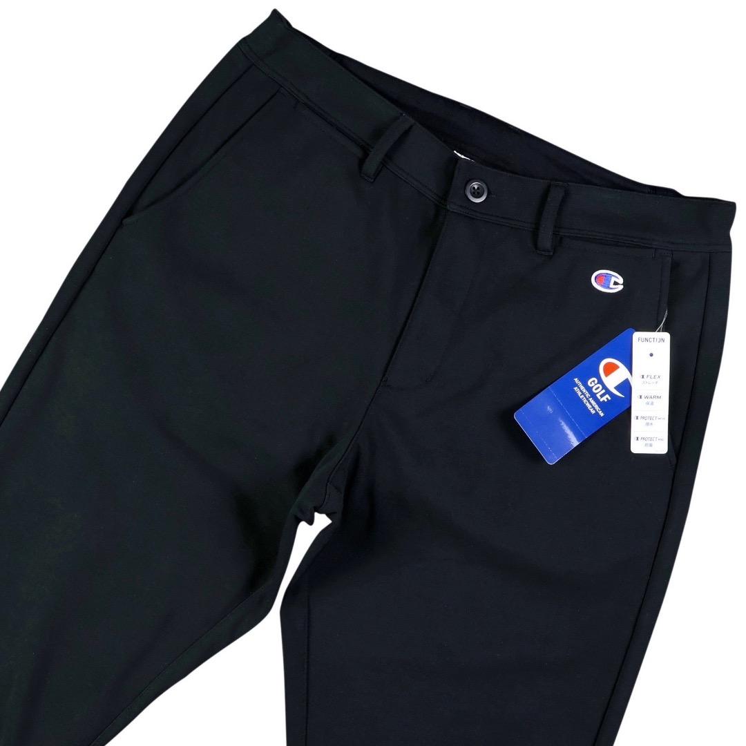 XL 秋冬 定価15180円 チャンピオンゴルフ ボンディングスウェットパンツ黒