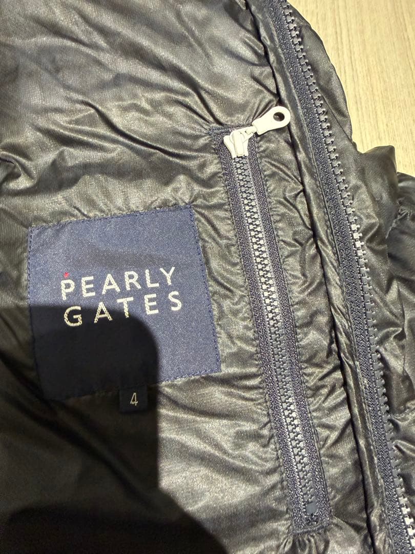 パーリーゲイツ 2WAY ダウン 袖取外し可 ゴルフ 4