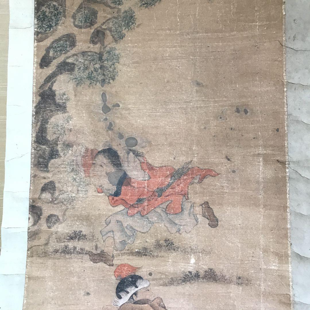 大幅値下げ　掛け軸　日本画　浮世絵　作者読めません　値下げ