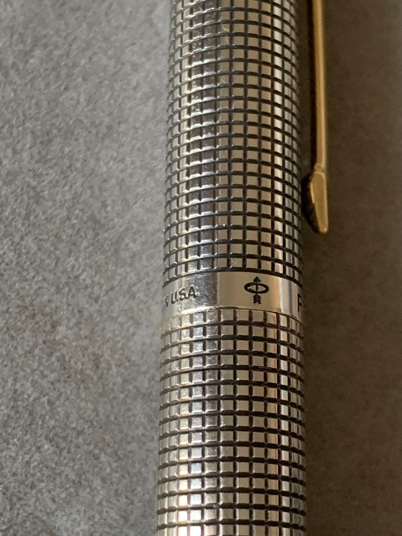 パーカー75 スターリングシルバー 初期型 14Kペン先