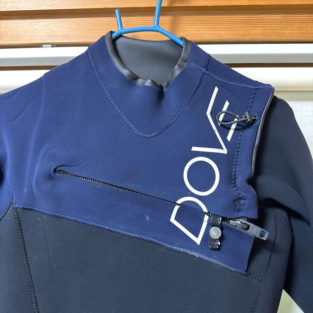 DOVE ウェットスーツ ネイビー＆ブルー 2mm ロンスプ