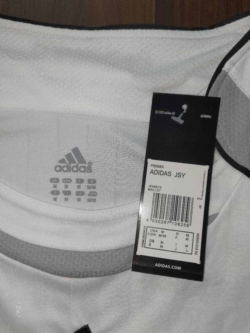 【新品未使用】希少長袖 レアル・マドリード 2006 ROBINHO 10