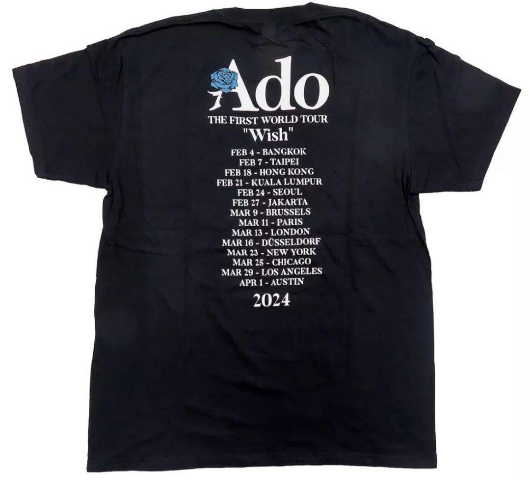 Ado Wish Tシャツ BLACK XL