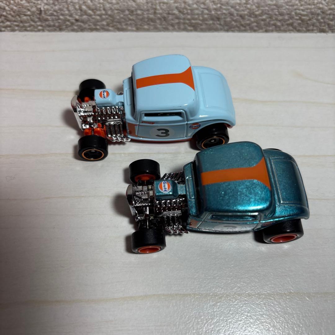 ホットウィール スーパートレジャー ガルフカラー 32フォード 2台セット