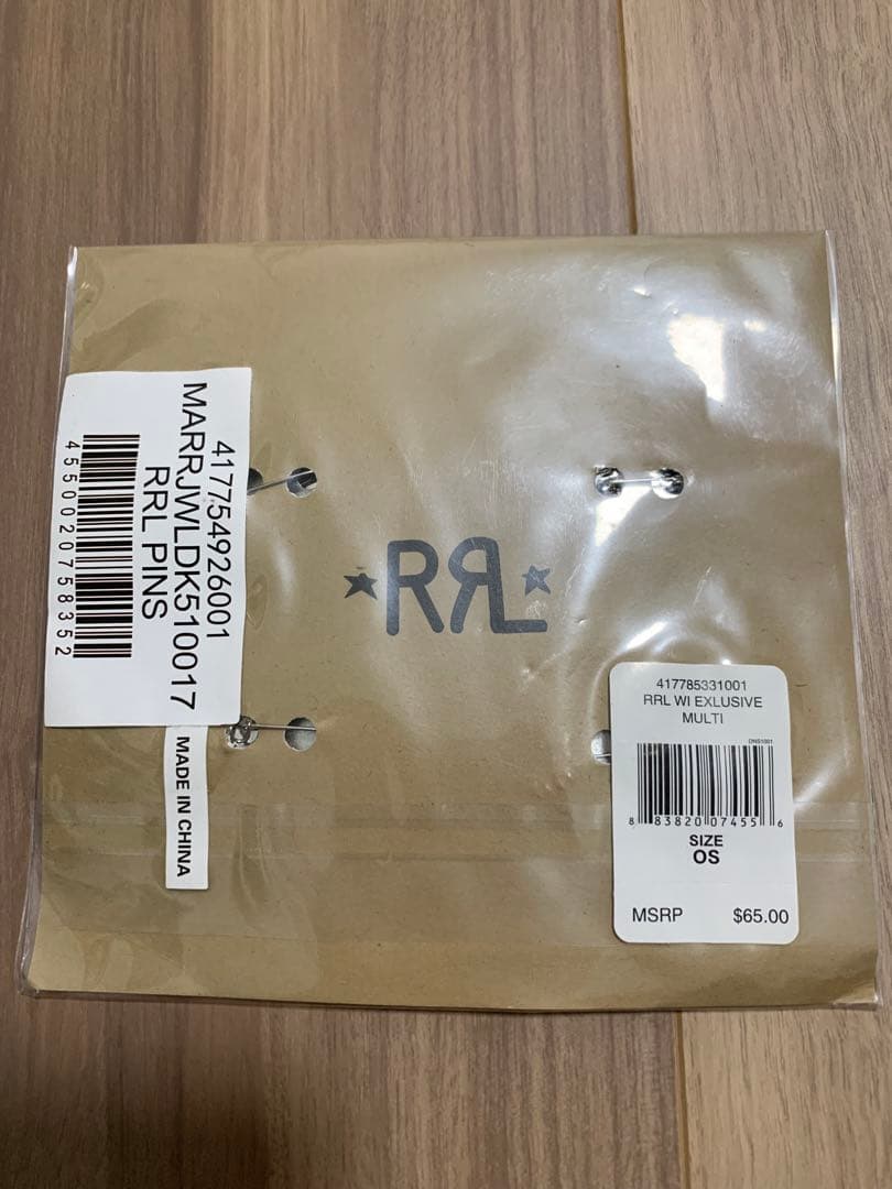 DOUBLE RL ダブルアールエル　缶バッジセット　レア　新品未開封品