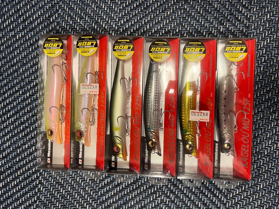 カゲロウ125F 6種類セット