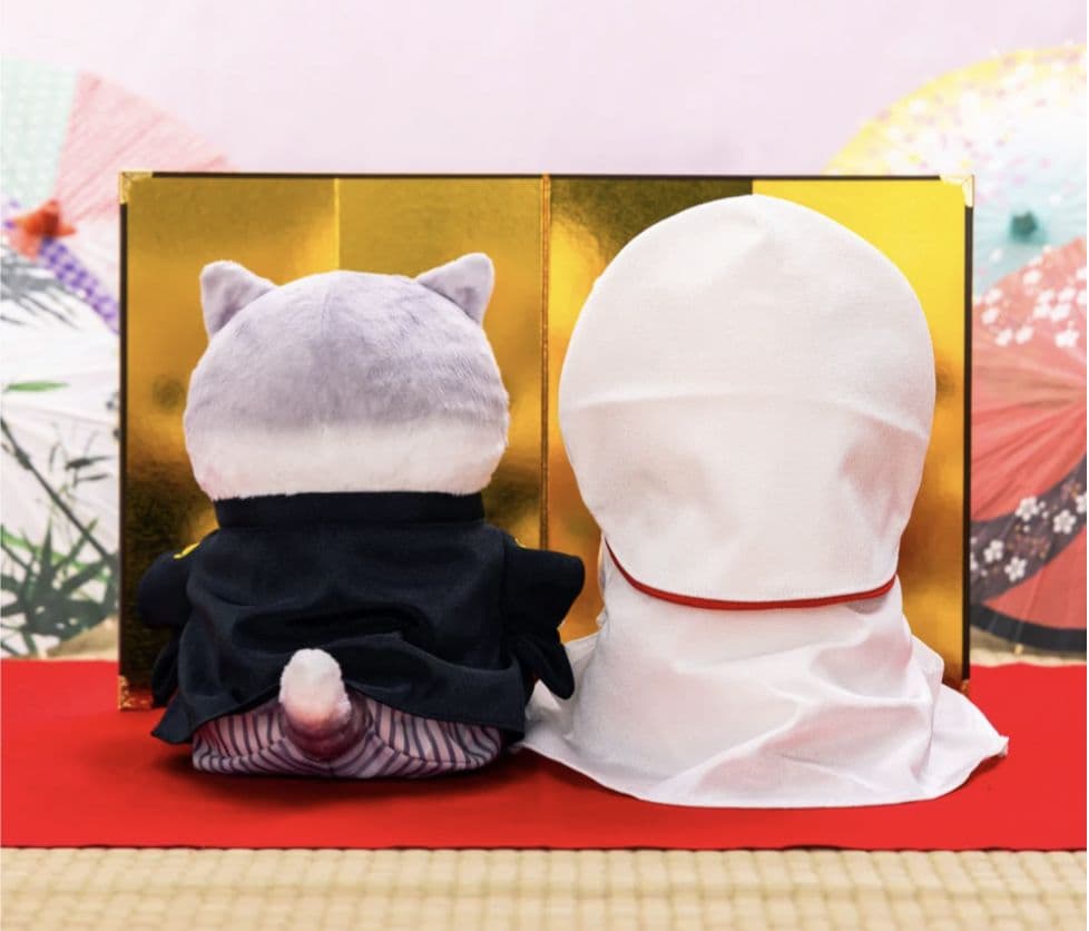 モフサンド 和装ウェディング 2体セット