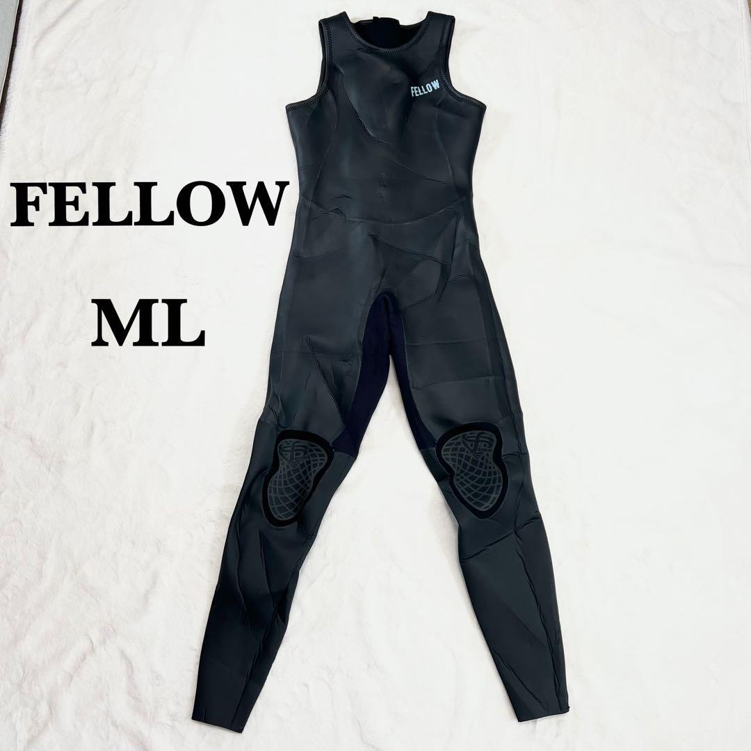 【美品】FELLOW　ウェットスーツ　スキン　ロングジョン　3mm 現行品