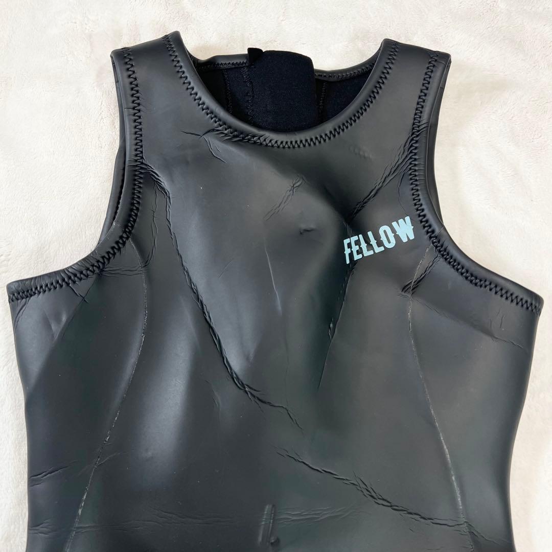 【美品】FELLOW　ウェットスーツ　スキン　ロングジョン　3mm 現行品