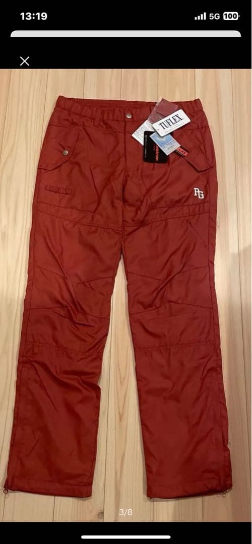 パーリーゲイツゴルフパンツ サイズ6 オレンジ系新品未使用