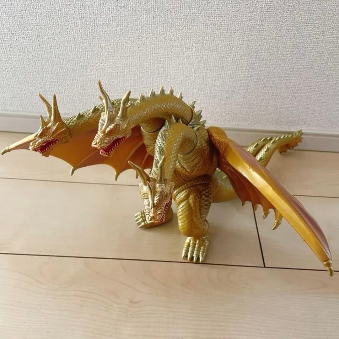 BANDAI キングギドラ　1993年 ゴジラ ソフビ