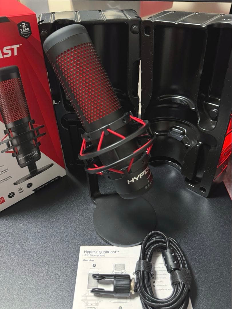 HyperX QuadCast ブラック