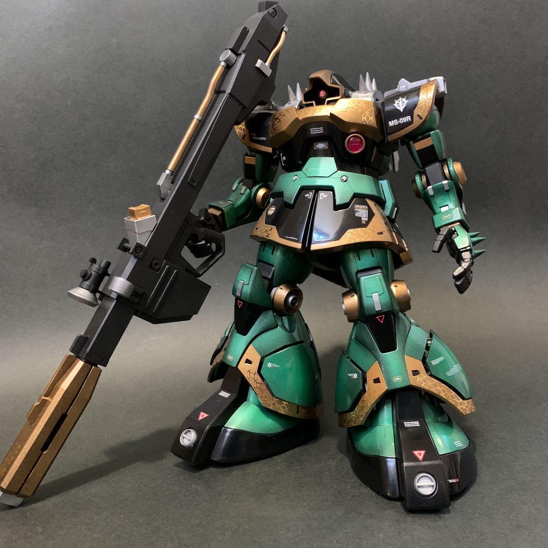 プレバン 限定　MG ドズル・ザビ専用リック・ドム　改修完成品　キャンディ塗装