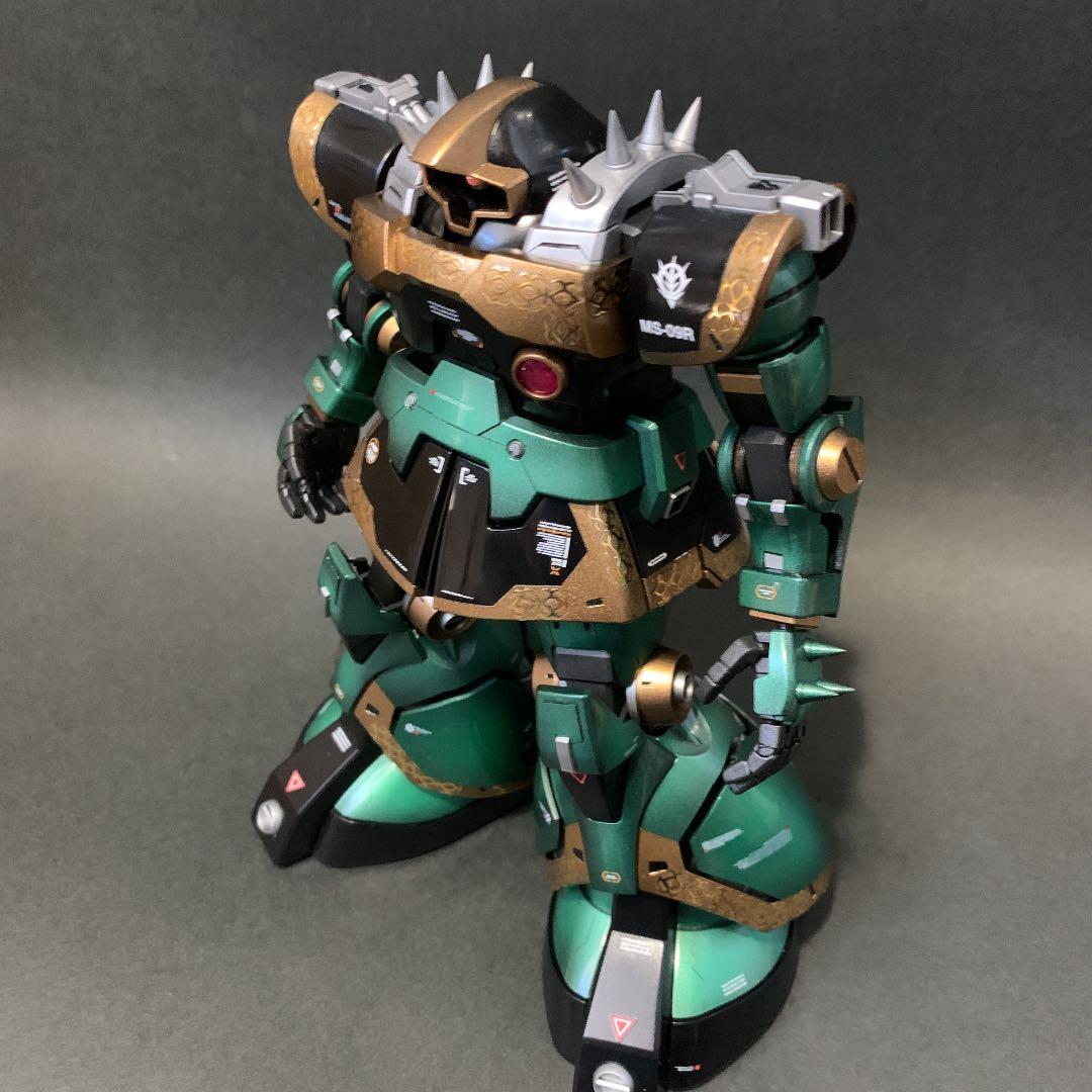 プレバン 限定　MG ドズル・ザビ専用リック・ドム　改修完成品　キャンディ塗装