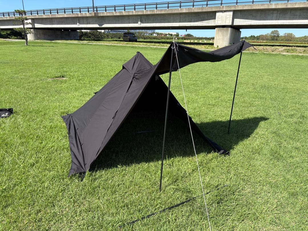 【中古】WAQ Alpha T/C BLACK 二又ポール付