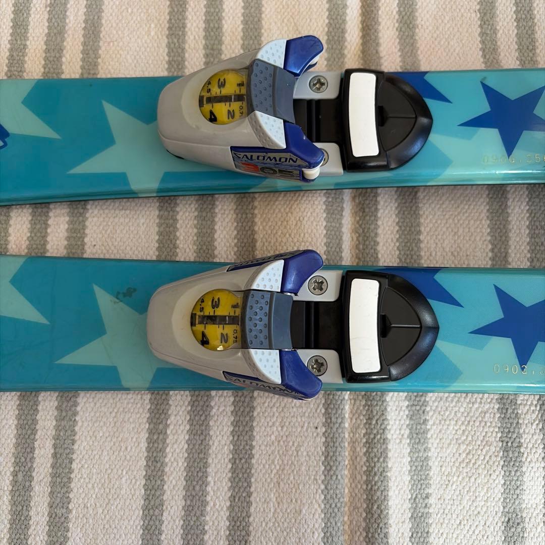 値下がり❣️子供用 スキー 4点セット バインディング、ストック、ブーツ20cm