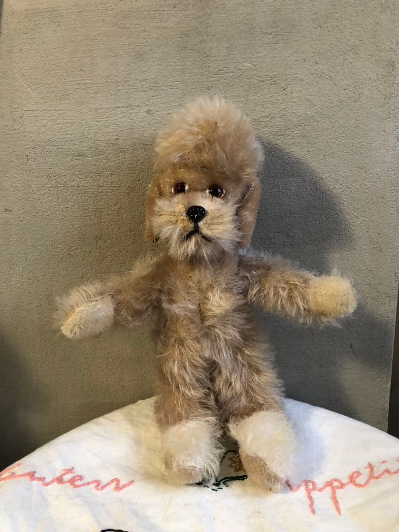 アンティーク ドイツ製 2足歩行プードル テディ