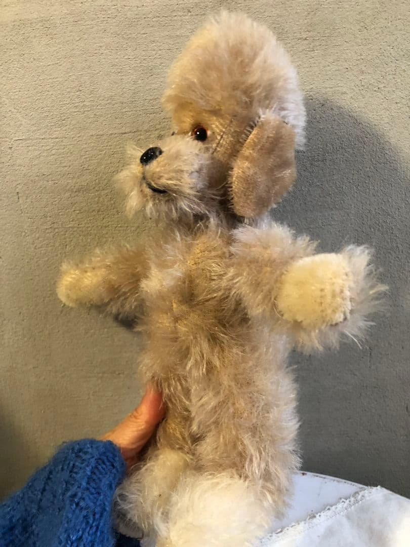 アンティーク ドイツ製 2足歩行プードル テディ