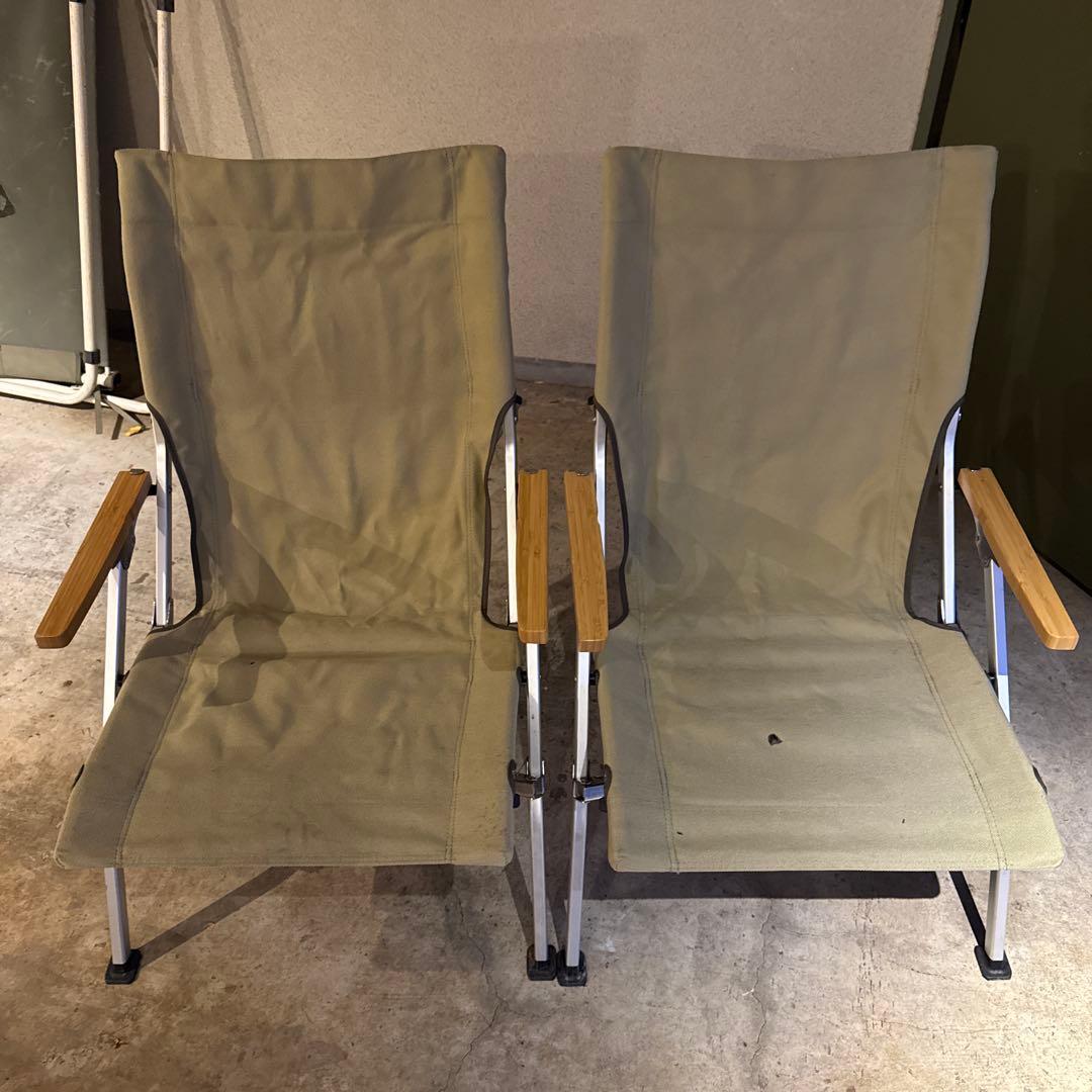 スノーピーク　ローチェア30カーキ 二脚セット