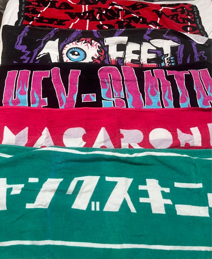 バンドタオルセット WANIMA 10-FEETなど