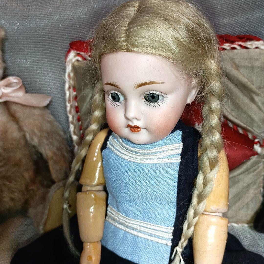 K3⭐アンティークドール　ケストナー143 　セーラー服の小さなお嬢さん