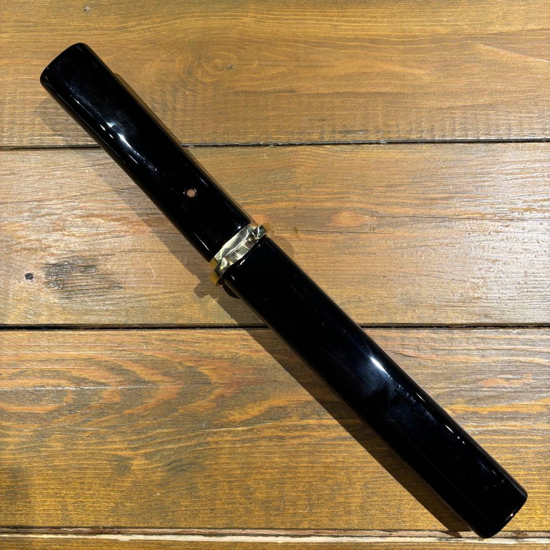 日本刀残欠クラフトナイフNo.67 最上大業物 長曽祢虎徹興里 黒鞘