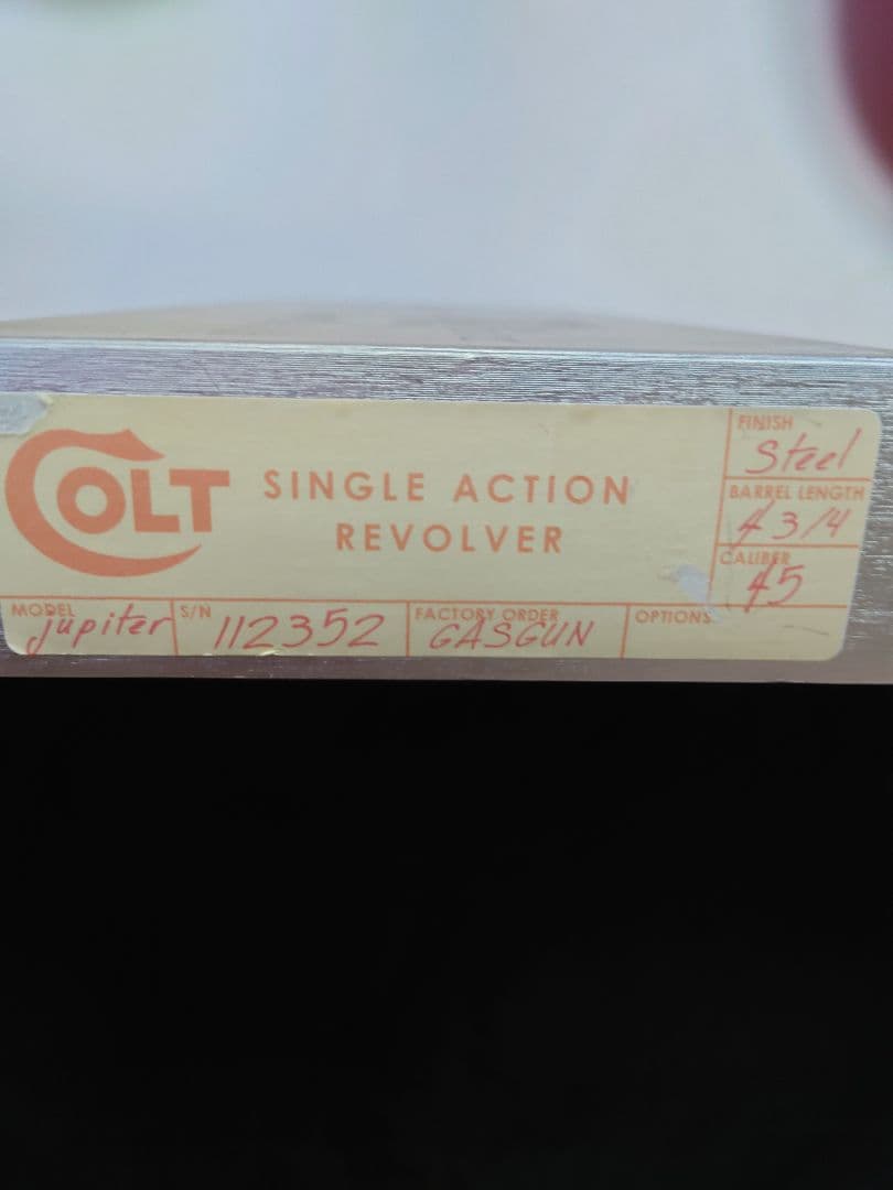 貴重タナカ！COLT S.A.R. 1st 4inch ガスガン