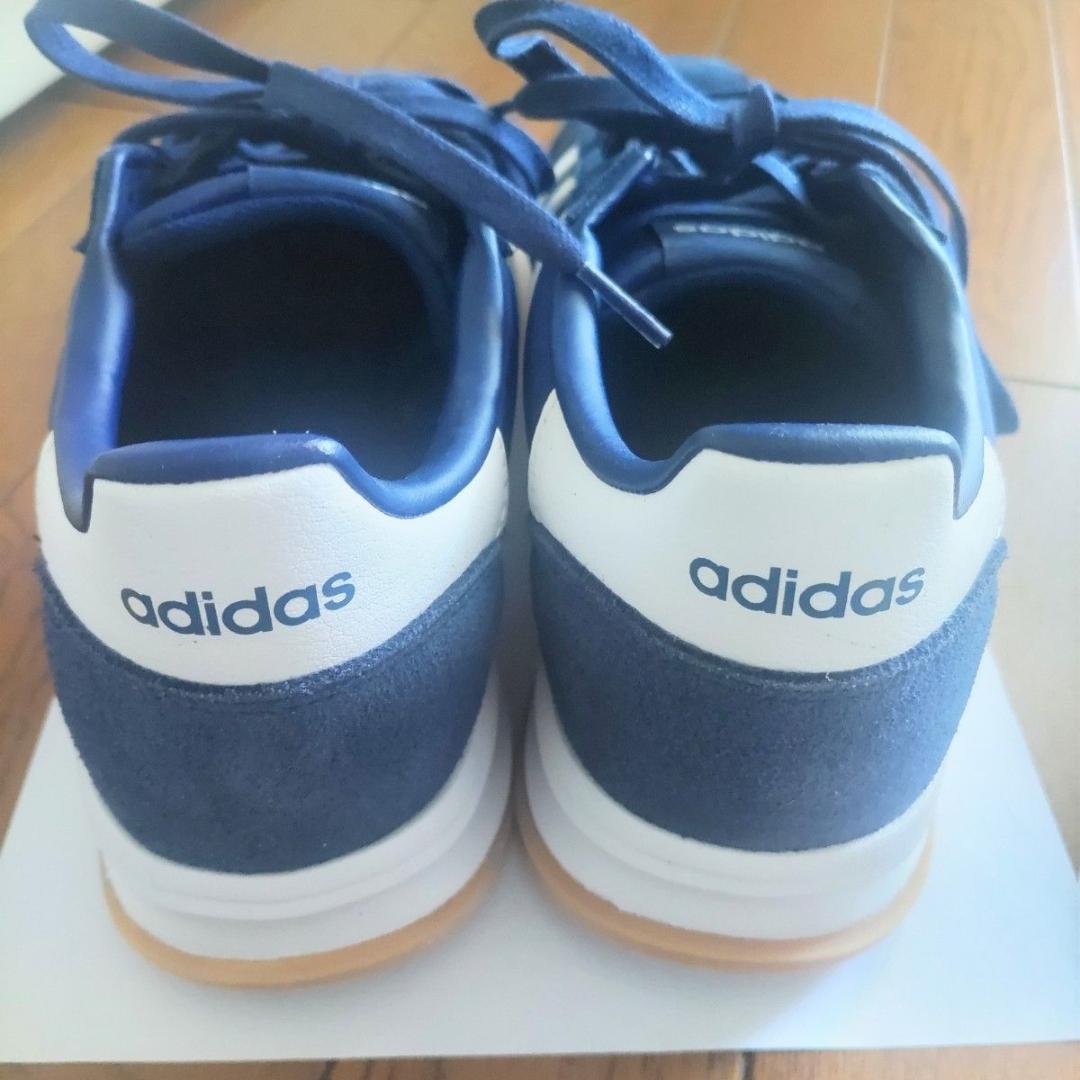 adidas CLOUDFOAM COMFORT スニーカーネイビー27.5cm