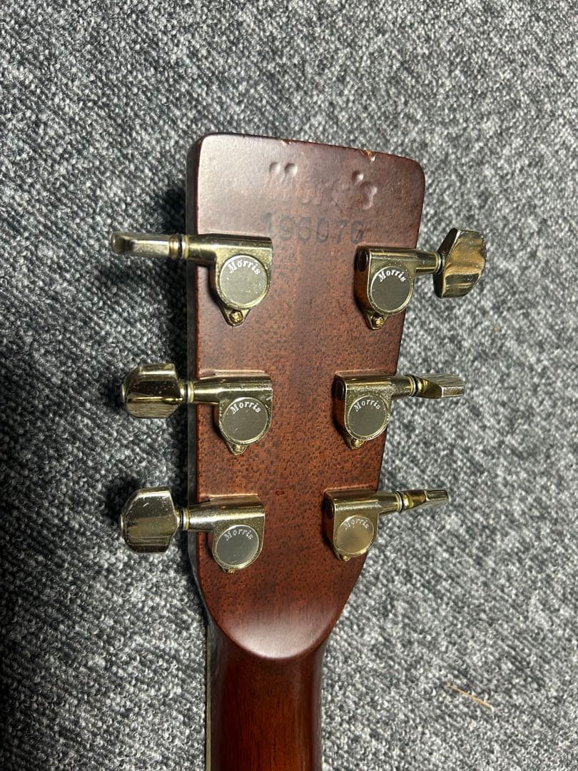 【経年美品】Morris アコースティックギター made in Japan