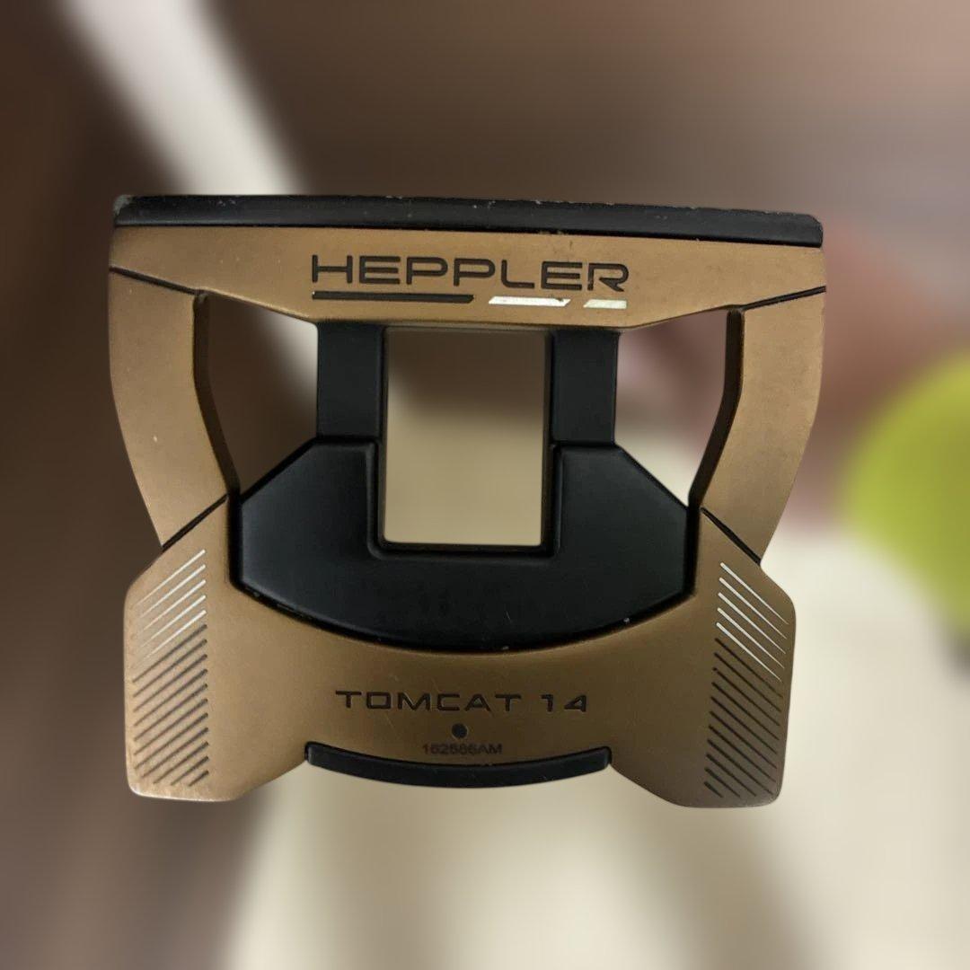 PING HEPPLER TOMCAT 14 パター ゴールド/ブラック