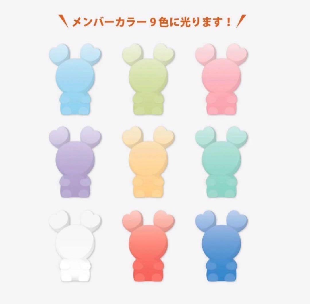 ち*つ様 TWICE モモ モブリー シリコンライト ライト 8th グッズ 日